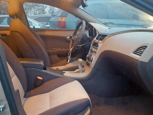 1G1ZH57B08F258363 - 2008 CHEVROLET MALIBU 1LT GOLD photo 5