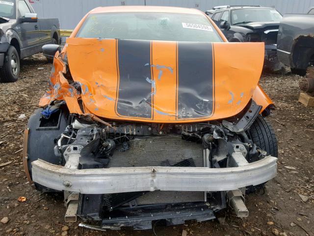 1C3CDFBA9DD141713 - 2013 DODGE DART SXT ORANGE photo 10