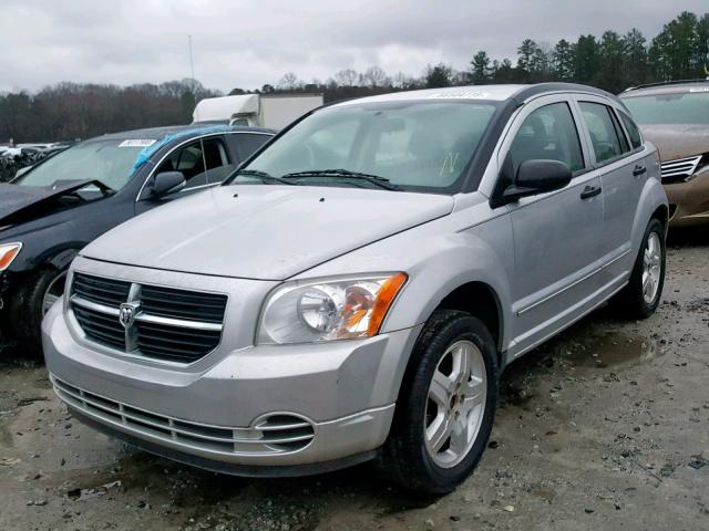 1B3HB48B07D165173 - 2007 DODGE CALIBER SX SILVER photo 2