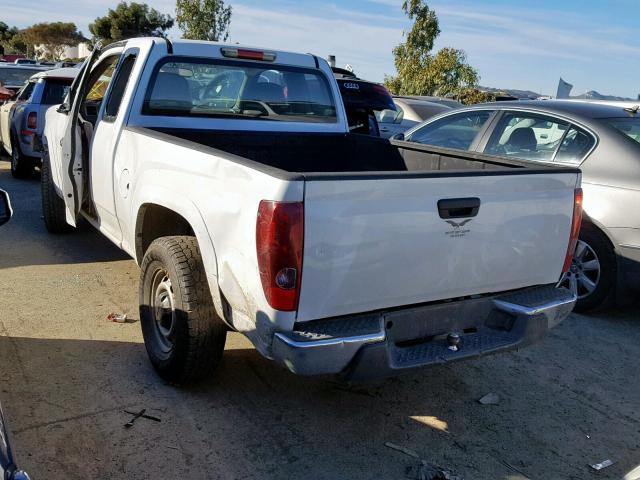 1GTDT19E188148510 - 2008 GMC CANYON WHITE photo 3