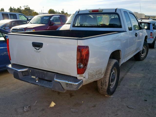 1GTDT19E188148510 - 2008 GMC CANYON WHITE photo 4