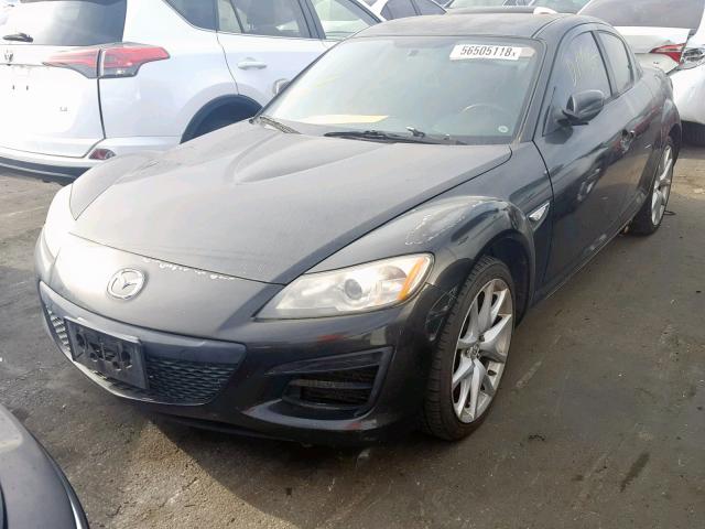 JM1FE17M290402660 - 2009 MAZDA RX8 BLACK photo 2