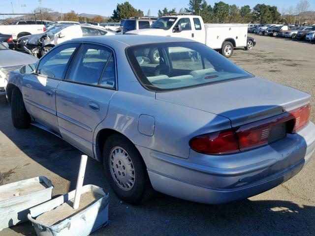 2G4WB52K4V1459491 - 1997 BUICK REGAL LS BLUE photo 3