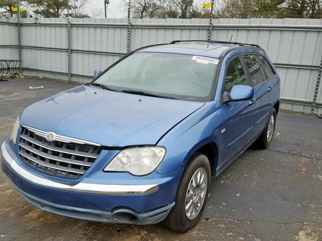 2A8GM68X67R179838 - 2007 CHRYSLER PACIFICA T BLUE photo 2