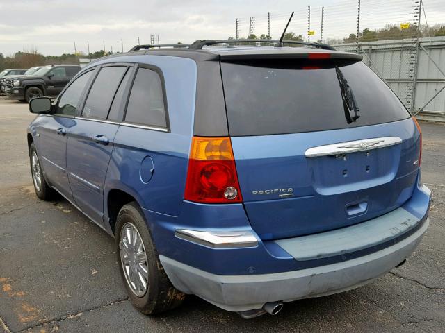 2A8GM68X67R179838 - 2007 CHRYSLER PACIFICA T BLUE photo 3