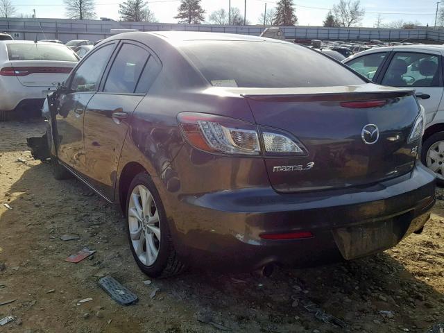 JM1BL1S54A1341914 - 2010 MAZDA 3 S GRAY photo 3