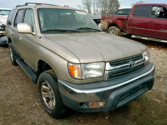 JT3GN86R720228511 - 2002 TOYOTA 4RUNNER SR GOLD photo 1