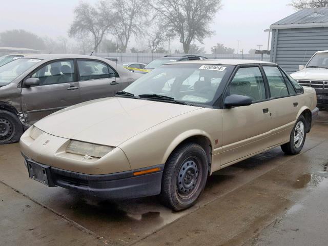 1G8ZF5590RZ214645 - 1994 SATURN SL BEIGE photo 2