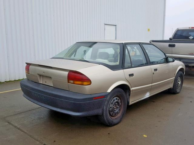 1G8ZF5590RZ214645 - 1994 SATURN SL BEIGE photo 4