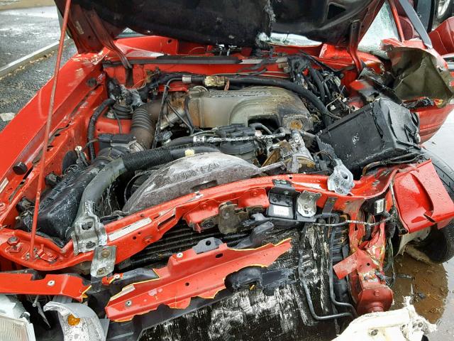 1FACP45E8MF112008 - 1991 FORD MUSTANG GT RED photo 7