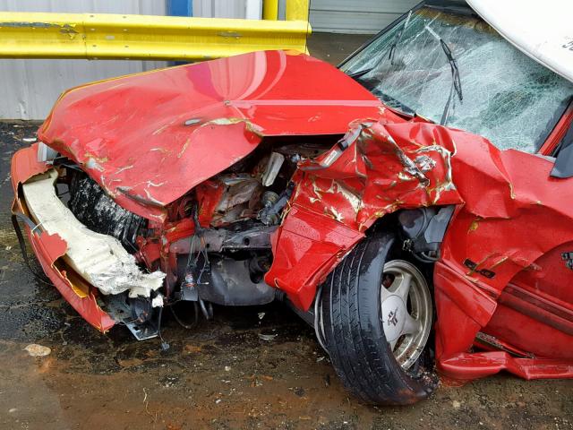 1FACP45E8MF112008 - 1991 FORD MUSTANG GT RED photo 9