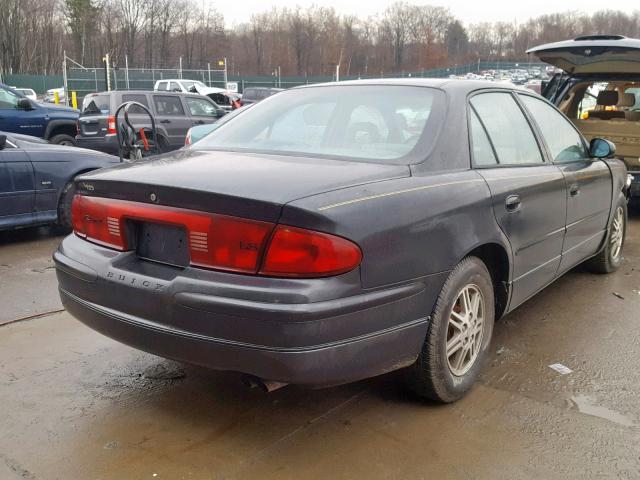 2G4WB52K831208728 - 2003 BUICK REGAL LS BLUE photo 4