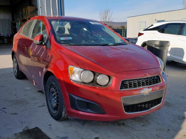 1G1JA5SG7D4201118 - 2013 CHEVROLET SONIC LS 红色 照片 1