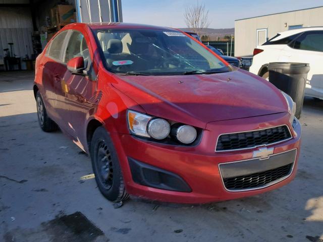 1G1JA5SG7D4201118 - 2013 CHEVROLET SONIC LS 红色 照片 9