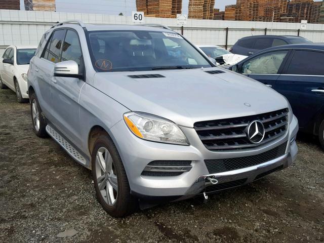 4JGDA5HB6FA506383 - 2015 MERCEDES-BENZ ML 350 4MA SILVER photo 1