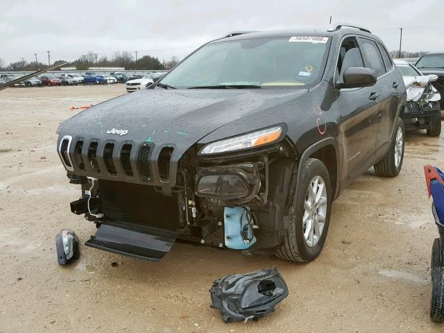 1C4PJLCB2GW264807 - 2016 JEEP CHEROKEE L GRAY photo 2