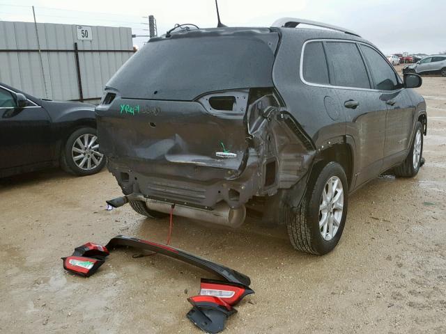 1C4PJLCB2GW264807 - 2016 JEEP CHEROKEE L GRAY photo 4