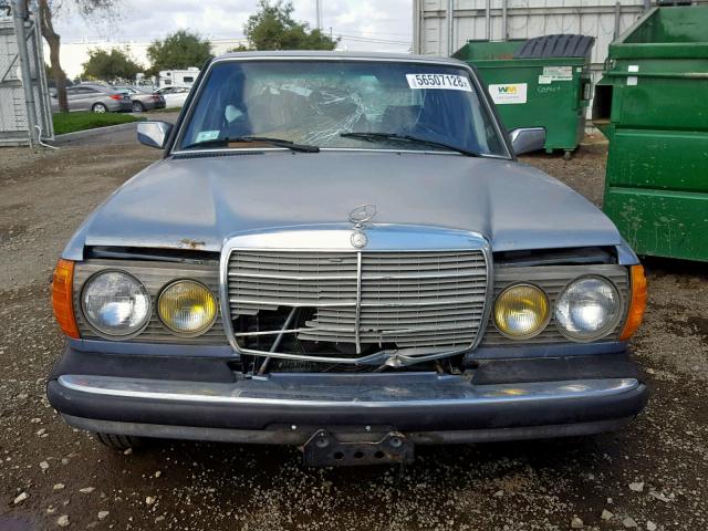 WDBAB33C5FA235727 - 1985 MERCEDES-BENZ 300 DT BLUE photo 10