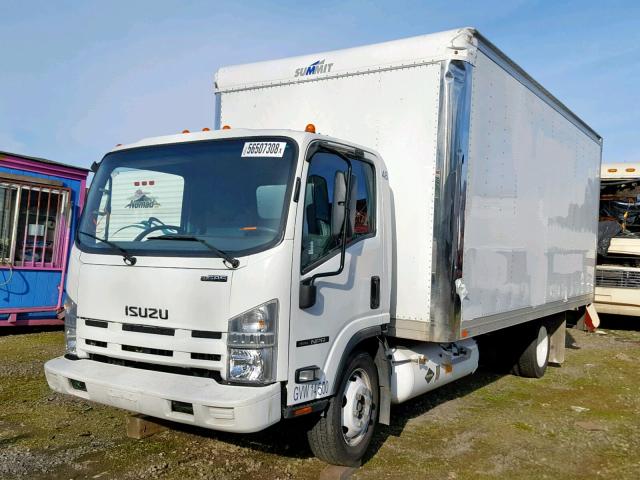 54DC4W1C7FS807718 - 2015 ISUZU NPR HD WHITE photo 2