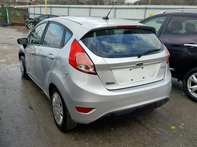 3FADP4TJ8EM189001 - 2014 FORD FIESTA S SILVER photo 3