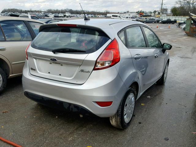 3FADP4TJ8EM189001 - 2014 FORD FIESTA S SILVER photo 4