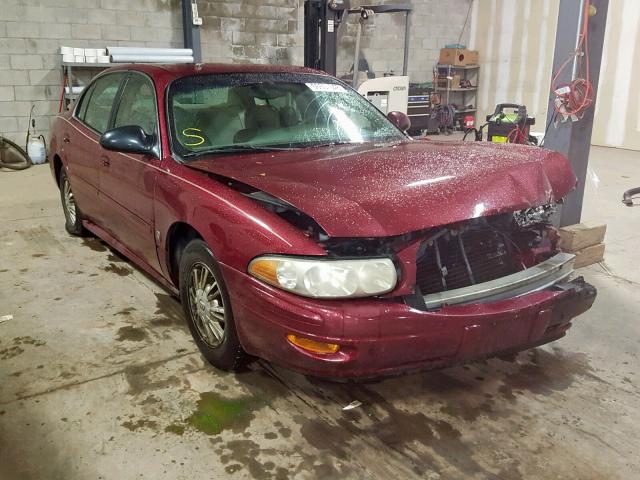 1G4HP54K72U182181 - 2002 BUICK LESABRE CU MAROON photo 1