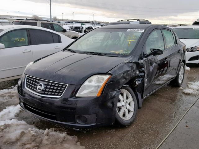 3N1AB61E07L706039 - 2007 NISSAN SENTRA 2.0 BLACK photo 2