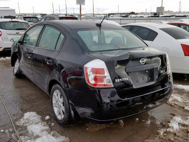 3N1AB61E07L706039 - 2007 NISSAN SENTRA 2.0 BLACK photo 3