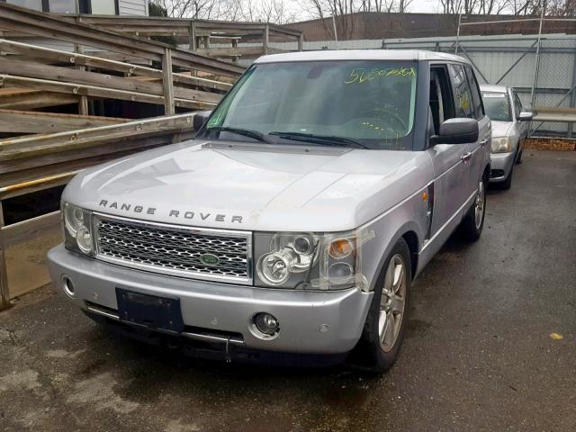 SALME11435A193152 - 2005 LAND ROVER RANGE ROVE SILVER photo 2