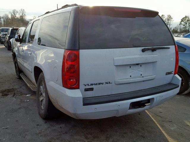 1GKFC16J98R156766 - 2008 GMC YUKON XL C WHITE photo 3