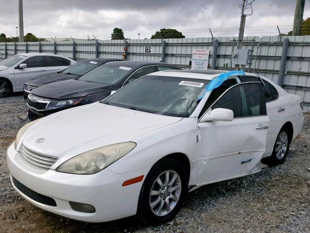 JTHBF30G420041108 - 2002 LEXUS ES 300 WHITE photo 2