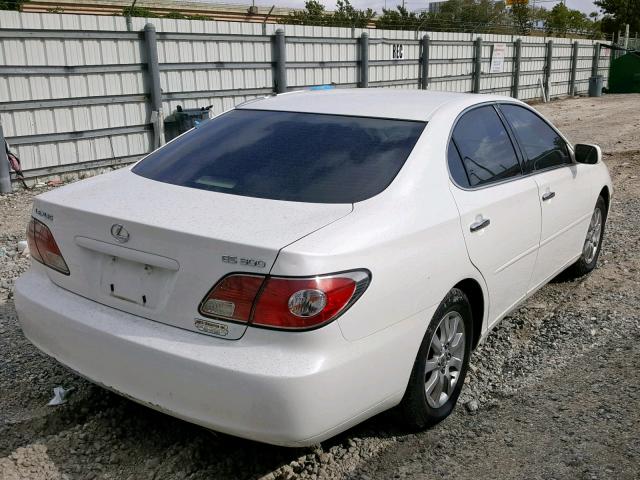 JTHBF30G420041108 - 2002 LEXUS ES 300 WHITE photo 4