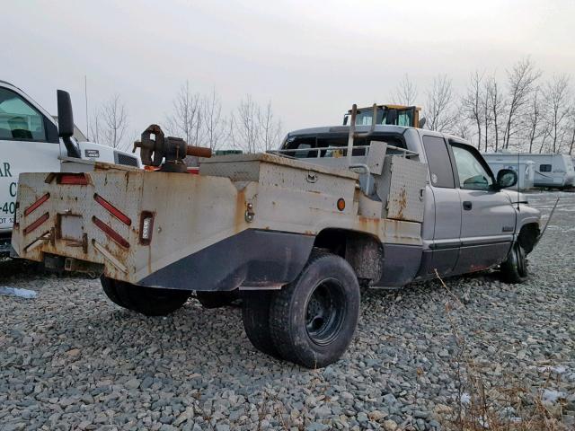 1B7MF3361WJ232093 - 1998 DODGE RAM 3500 SILVER photo 4