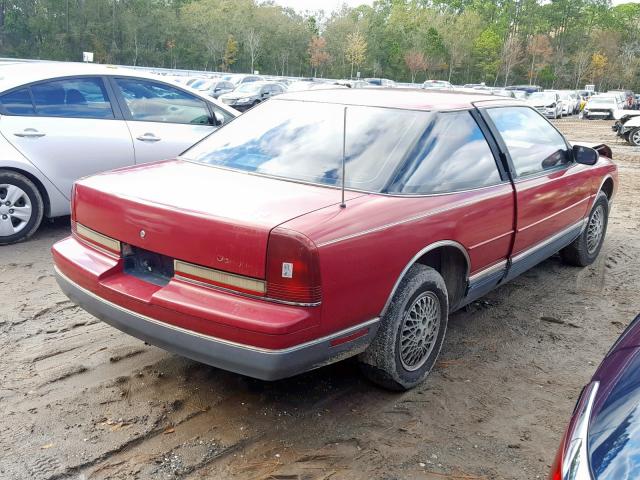 1G3WS14W5KD326381 - 1989 OLDSMOBILE CUTLASS SU RED photo 4