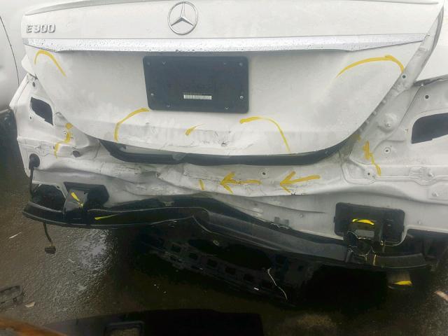 WDDZF4JB2HA078952 - 2017 MERCEDES-BENZ E 300 WHITE photo 9