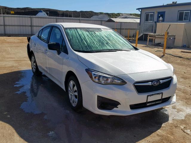 4S3GKAA61H3608590 - 2017 SUBARU IMPREZA WHITE photo 1