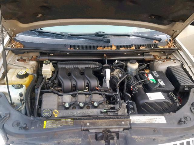 1MEFM41175G613713 - 2005 MERCURY MONTEGO LU CREAM photo 7