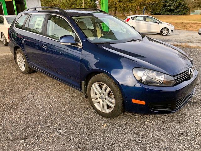 3VWPL7AJ1CM669382 - 2012 VOLKSWAGEN JETTA TDI BLUE photo 1