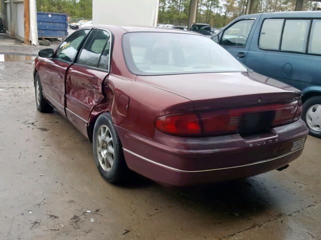 2G4WB52K0X1413465 - 1999 BUICK REGAL LS BURGUNDY photo 3