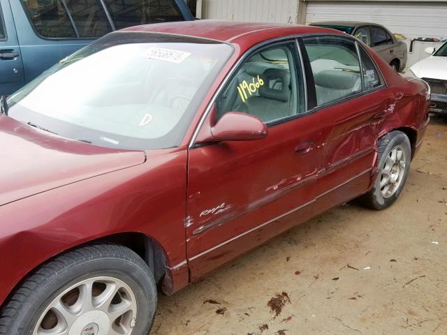 2G4WB52K0X1413465 - 1999 BUICK REGAL LS BURGUNDY photo 9