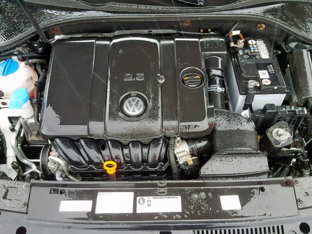 1VWAP7A31DC122076 - 2013 VOLKSWAGEN PASSAT S BLACK photo 7