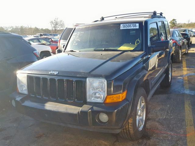 1J8HH48N86C175759 - 2006 JEEP COMMANDER BLACK photo 2