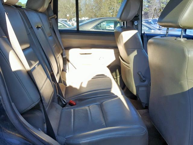 1J8HH48N86C175759 - 2006 JEEP COMMANDER BLACK photo 6