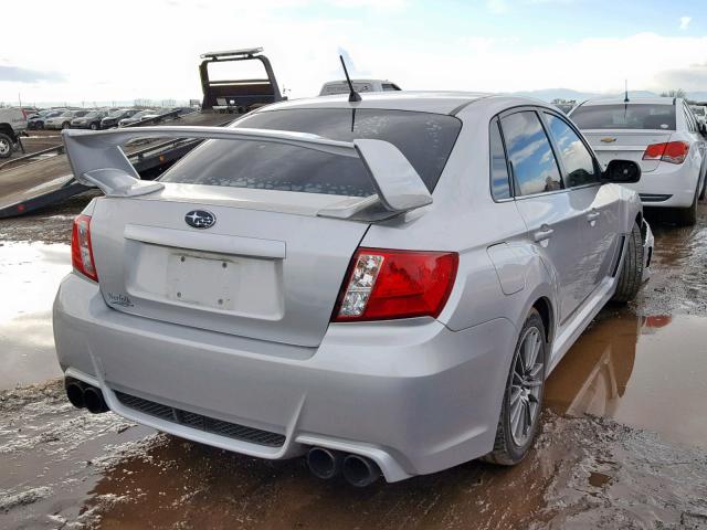 JF1GV7E67BG503711 - 2011 SUBARU IMPREZA WR SILVER photo 4