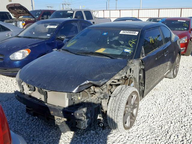 JTKJF5C79D3056640 - 2013 TOYOTA SCION TC ნაცრისფერი ფოტო 2