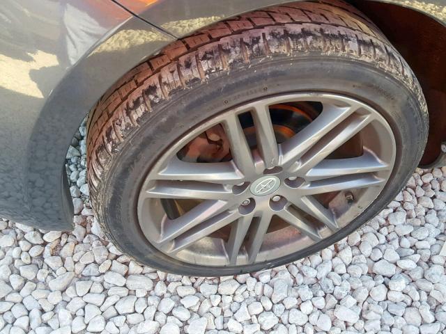 JTKJF5C79D3056640 - 2013 TOYOTA SCION TC ნაცრისფერი ფოტო 9