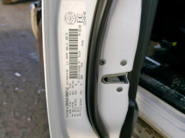 3C6TD5JT1CG232802 - 2012 DODGE RAM 2500 S თეთრი ფოტო 10