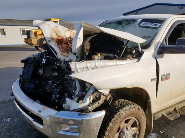 3C6TD5JT1CG232802 - 2012 DODGE RAM 2500 S თეთრი ფოტო 9