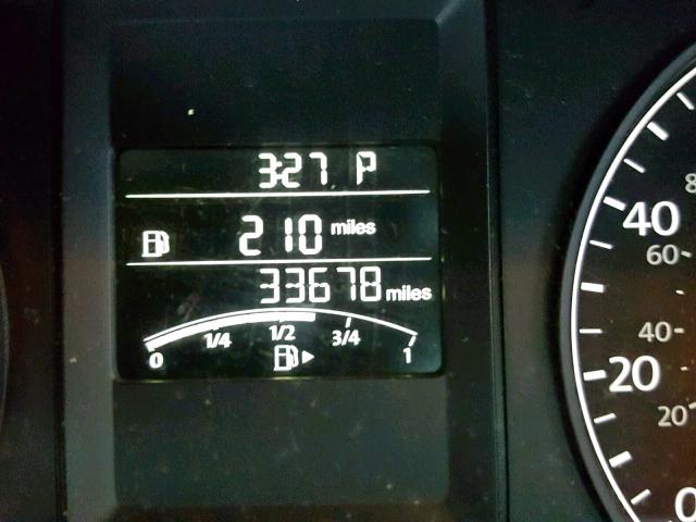 3VW2K7AJ5EM331967 - 2014 VOLKSWAGEN JETTA BASE Արծաթագույն լուսանկար 8