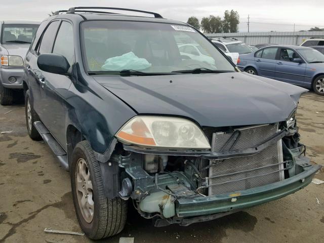 2HNYD18601H533270 - 2001 ACURA MDX TOURIN GREEN photo 1